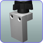 Universal L Shape fence stop block